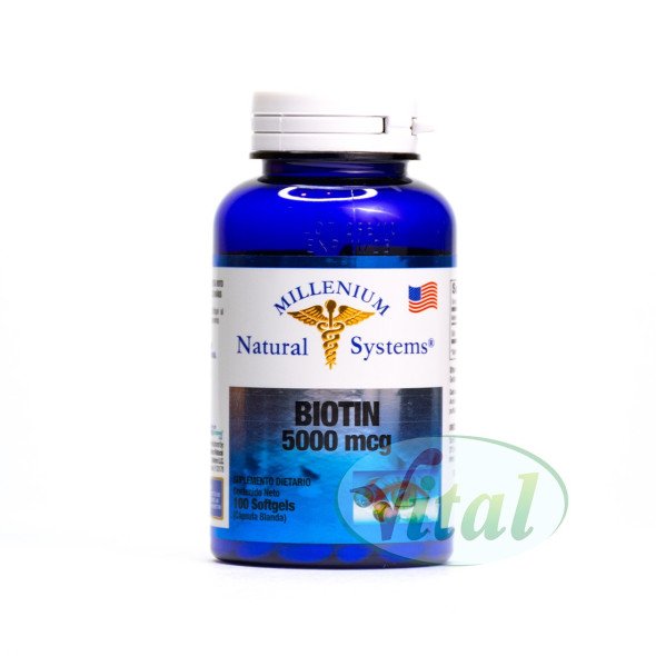 Biotin 5000 mcg Natural Systems