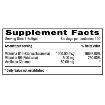 Vitamina B12 + B6 Natural Systems 2