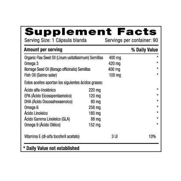 Omega 3-6-9 Natural Systems