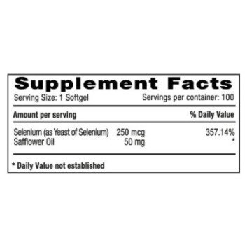 Selenium 250 mcg Natural Systems 2