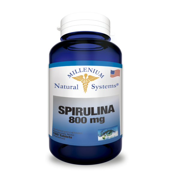 Spirulina 800 mg Natural Systems