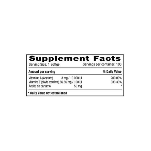 Vitamina A & E Natural Systems