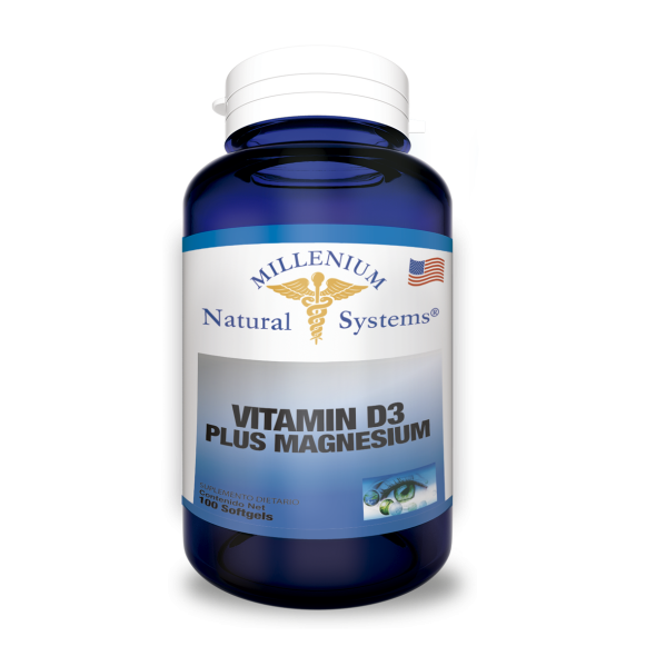 Vitamina D3 + Magnesio Natural System