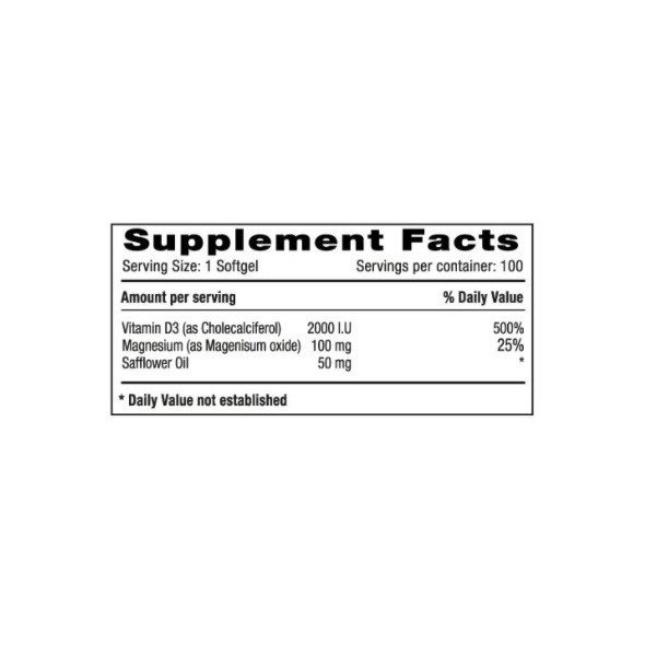 Vitamina D3 + Magnesio Natural System