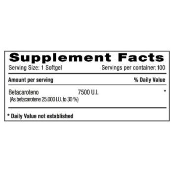 Betacaroteno Natural Systems 2