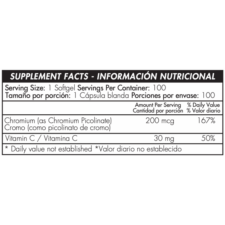 Chromium Picolinate 200 mcg Healthy America