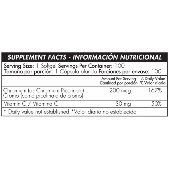 Chromium Picolinate 200 mcg Healthy America