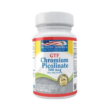 GTF Chromium Picolinate 500 mcg Healthy America