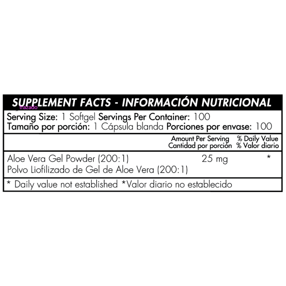 Aloe Vera Softgel Healthy America