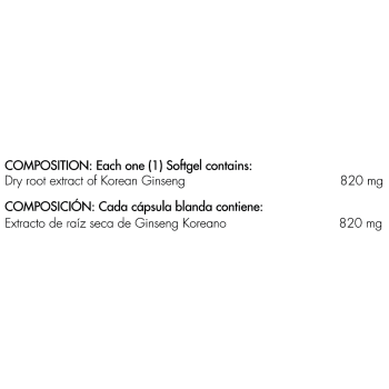 Ginseng 820 mg Healthy America 2