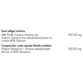 Milk Thistle (Silimarina) 300 mg Healthy America 2