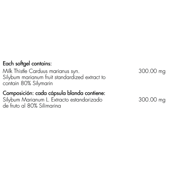 Milk Thistle (Silimarina) 300 mg Healthy America