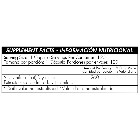 Reswine 260 mg (Resveratrol) Healthy America