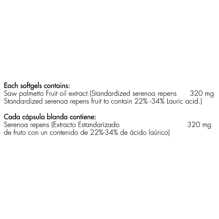 Saw Palmetto 320 mg Healthy America