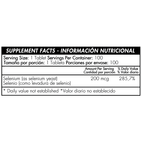 Selenium 200 mcg Healthy America