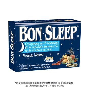Bon Sleep Cápsulas Natural Freshly