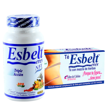 Esbelt Cápsulas + Té Natural Freshly