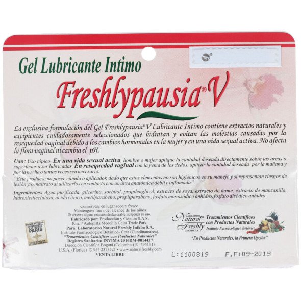 Freshlypausia V Gel Natural Freshly