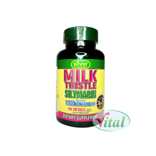 Milk Thistle 1300 mg Silver Vitamins