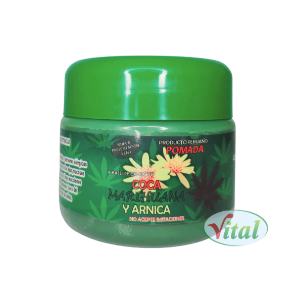 Pomada de Coca + Marihuana + Árnica