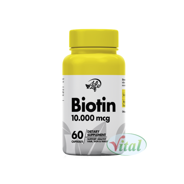 Biotin 10.000 mcg Life Health