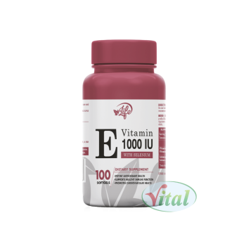 Vitamina E 1000 IU Life Health