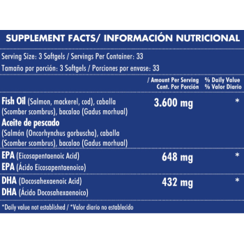 Omega 3 1200 mg Life Health 2