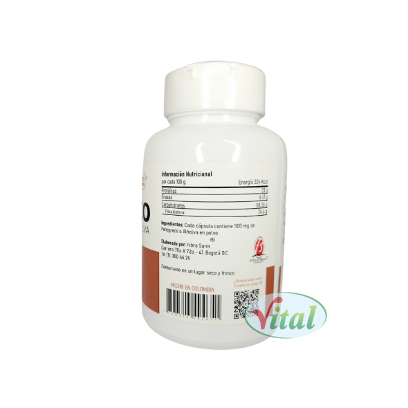 Fenogreco Capsulas Fibras