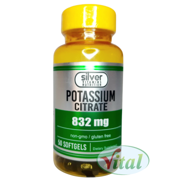 Potassium 820 mg Silver Vitamins