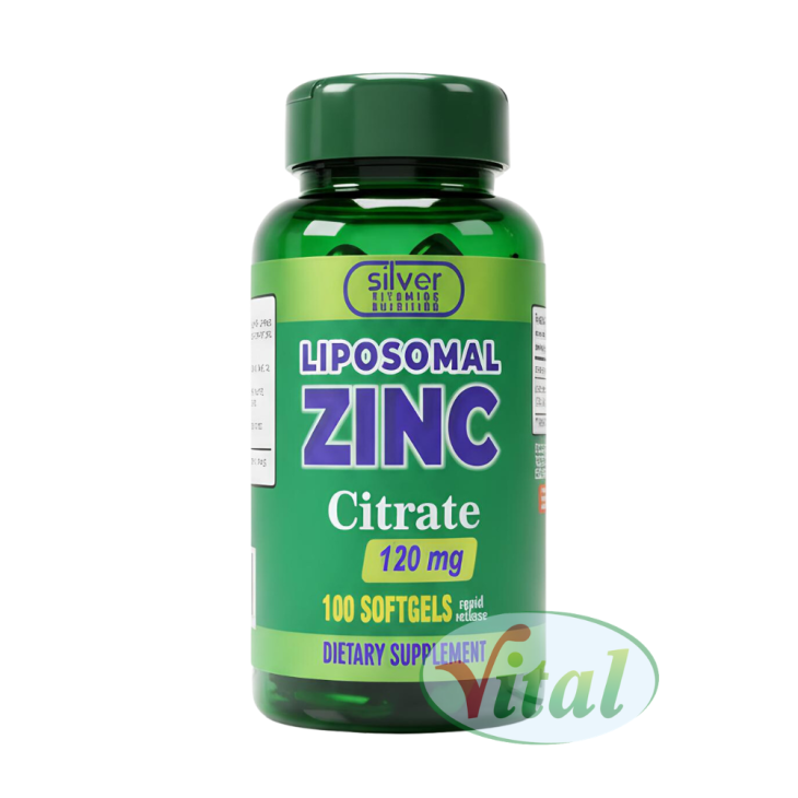 Zinc Citrate 120 mg Silver Vitamins