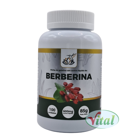 Berberina 600 mg Cápsulas