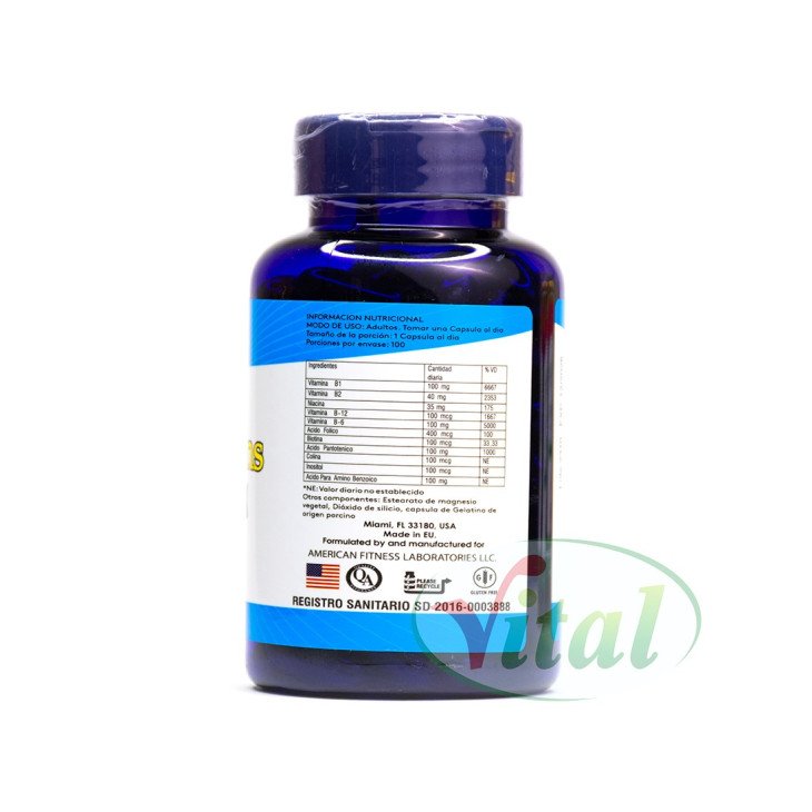 B Complex Silver Vitamins