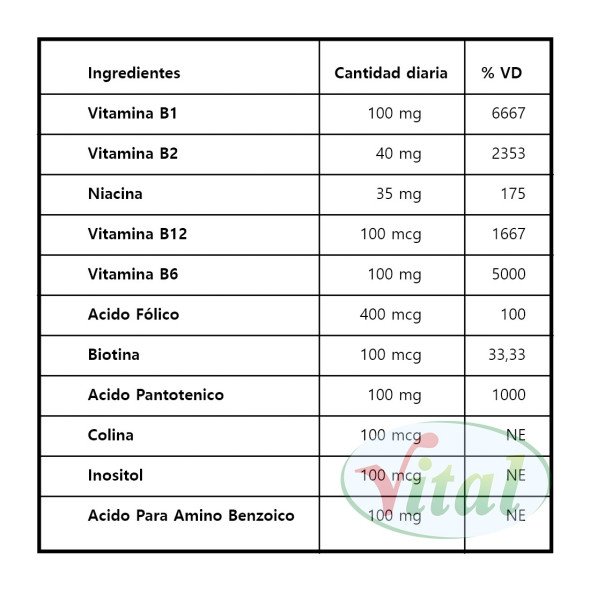 B Complex Silver Vitamins