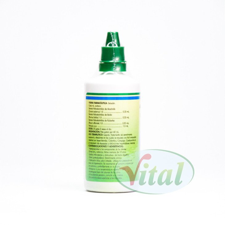 Alcachofa - Boldo - Ruibarbo Extracto Naturfar