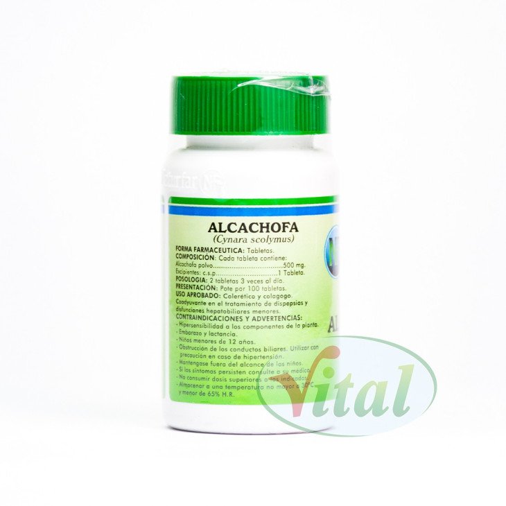 Alcachofa Tabletas Naturfar