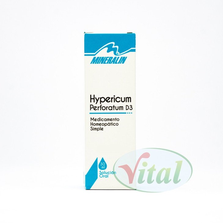 Hierba de San Juan (Hypericum perforatum) Gotas Mineralin