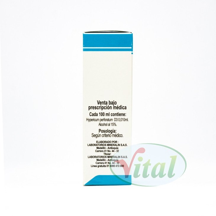 Hierba de San Juan (Hypericum perforatum) Gotas Mineralin