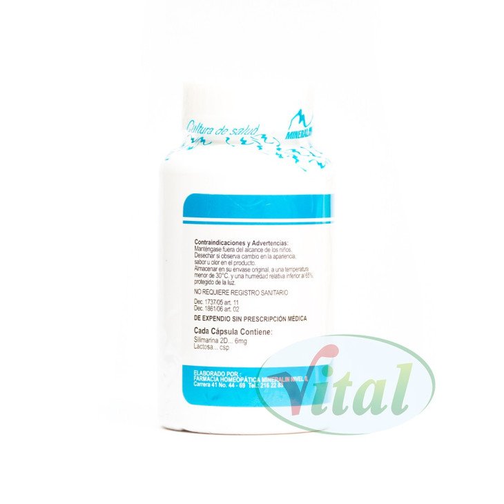 Silimarina Capsulas Mineralin