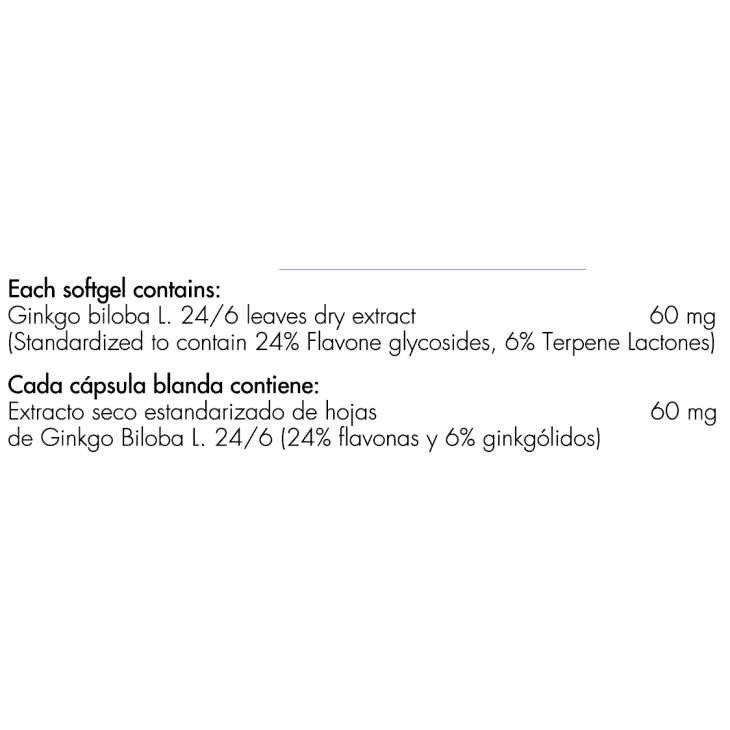 Ginkgo Biloba 60 mg Healthy America
