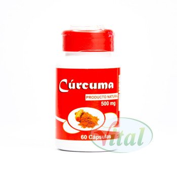 Cúrcuma cápsulas Fibras
