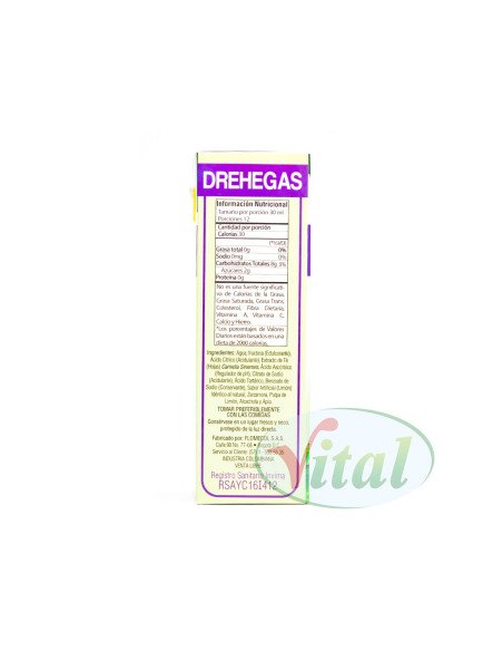 Drehegas Jarabe Hepático Flomecol