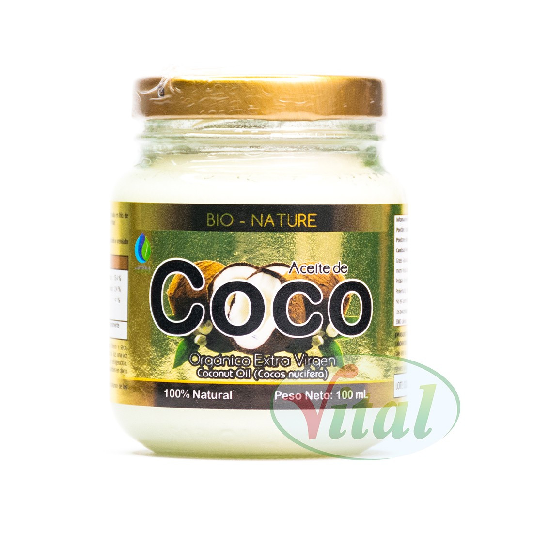 Aceite de coco orgánico 200 ml - Funat