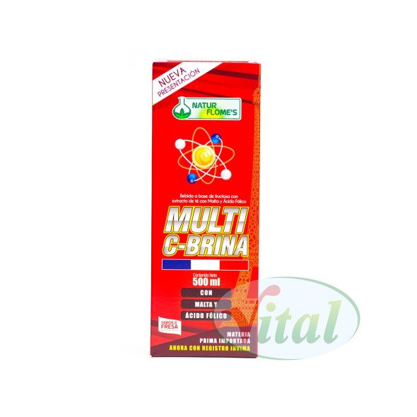 Multi C-Brina Jarabe Naturflome's