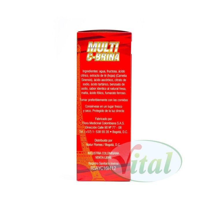 Multi C-Brina Jarabe Naturflome's