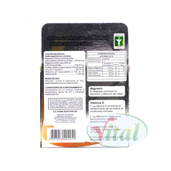 Magnesio Cápsulas Ledmar