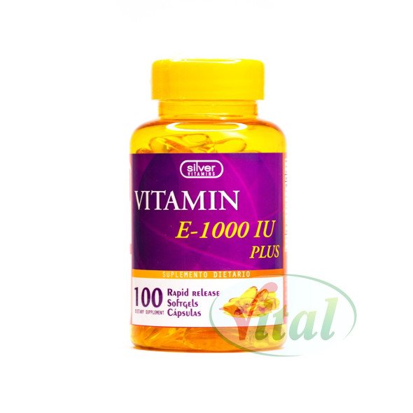 Vitamina E 1000 IU Silver Vitamins