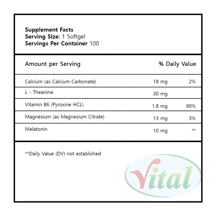 Melatonina 10 mg Silver Vitamins