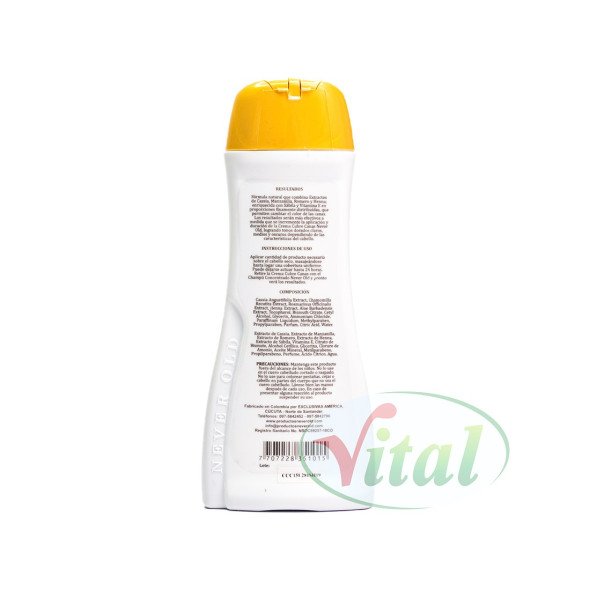 Never Old Loción Cubre Canas