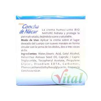 Crema de Concha de Nácar Bionature 2