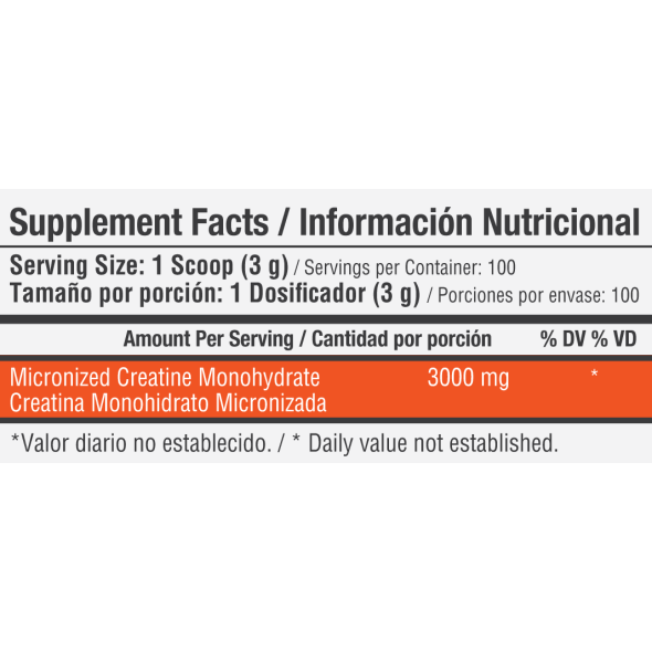 Creatina Monohidratada Healthy Sports